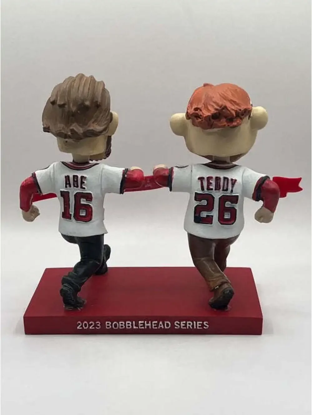 Washington Nationals President Race Teddy & Abe Bobblehead